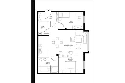 Helle 3-Zimmer-Neubauwohnung in Dresden-Trachau (Erstbezug 2018)