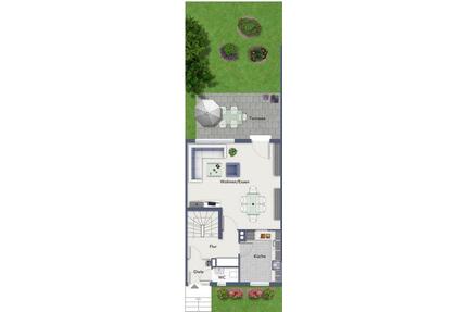 Reihenmittelhaus + Garten + Garage in Moorenbrunn KEINE PROVISION - Nürnberg Altenfurt