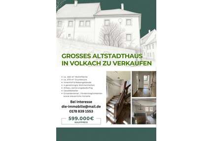 Haus zum Kaufen in Volkach 599.000,00 € 460 m²