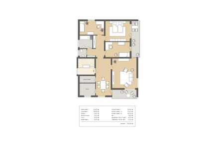 4,5-Zi.-Whg. mit 2 Balkonen und ca. 25 qm Hobbyraum - Ergolding