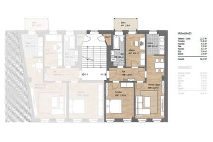 Wohnung zum Kaufen in Leipzig 190.830,00 € 68.72 m²