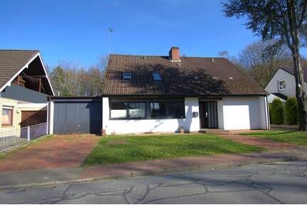 Natur direkt hinter dem Haus - Einfamilienhaus in ruhiger Wohnlage - Albersdorf