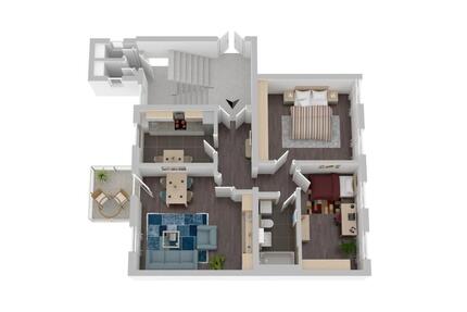 Schöne 3 Raum mit Balkon und Gartennutzung - Chemnitz Altendorf