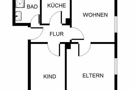 3-Zimmer-Wohnung in Gelsenkirchen Hassel