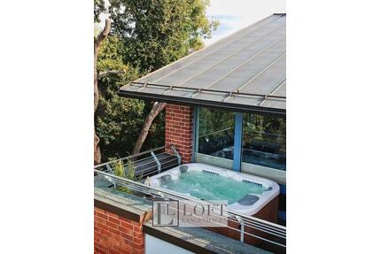 Exklusives Loft: Klima, privater Whirlpool, zwei Dachterrassen - Langenhagen