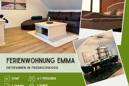 Urlaub an der Nordsee! Tolle neue Ferienwohnung. 10% Rabatt! Hund - Friedrichskoog