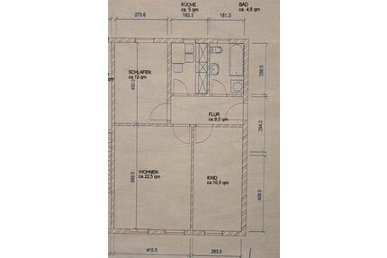 3 Raum-Erdgeschosswohnung mit Terrasse - Lübtheen