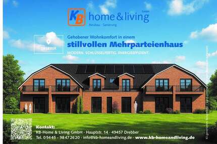 Wohnung zum Mieten in Drebber 780,00 € 68 m²