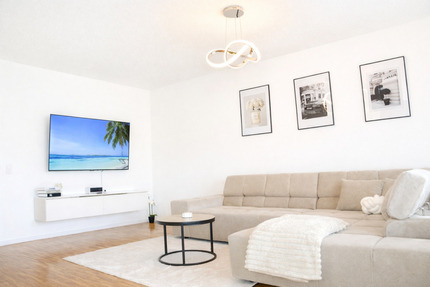 Möblierte 2-Zimmer-Wohnung, 70 qm - Küssaberg