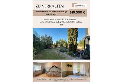 Saniertes Reihenendhaus in Hartenberg-Münchfeld - Mainz Gonsenheim