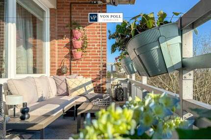 Stilvolle 2-Zimmer Eigentumswohnung mit Blick über Nordhorn