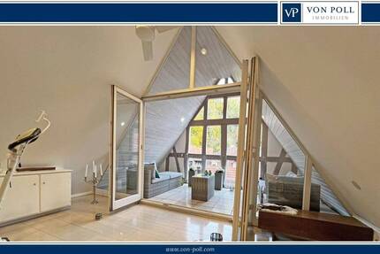 Architektonisches Unikat: Modernes Fachwerkhaus mit Dachloggia, Burgblick & Einliegerwohnung - Weinheim