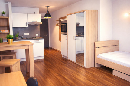 Moderne, neu gebaute Wohnung - 446,00&nbsp;EUR Kaltmiete, ca.&nbsp; 30,00&nbsp;m&sup2; in Bamberg (PLZ: 96052) Bamberg-Ost