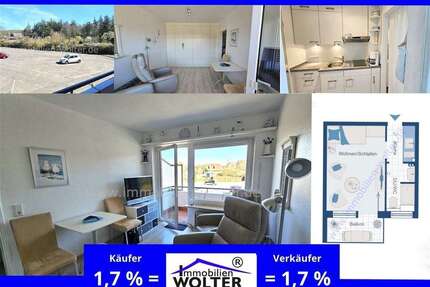 Wohnung zum Kaufen in Wyk auf Föhr 129.900,00 € 23 m²
