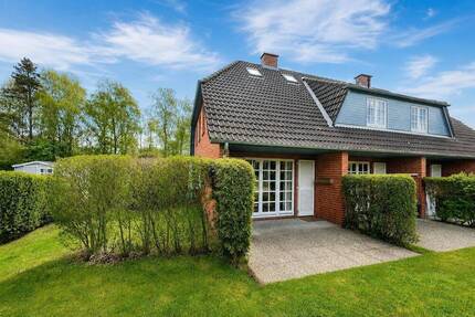 Kleines Endreihenhaus mit Westterrasse + Gartenanteil - Wyk auf Föhr