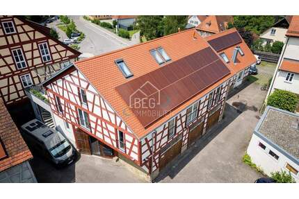 Modernes Gewerbe mit Einfamilienhaus und Garten - Schwäbisch Hall