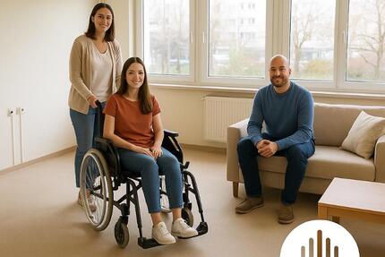 Barrierefrei - starten Sie den virtuellen 3D-Rundgang - Schwerin Gartenstadt