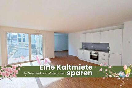 1 NKM frei: Einzigartige 3-Zimmer-Neubauwohnung mit BALKON und EBK im Neubauquartier 