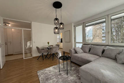 Schöne, hochwertig sanierte 3-Zimmer-Wohnung mit Balkon in Frankfurt – voll möbliert - Frankfurt am Main Sindlingen