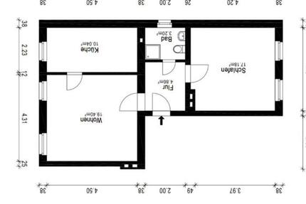 2-Zimmer-Wohnung mit Einbauküche in ruhiger Lage – Lindenberg - Ahrensfelde