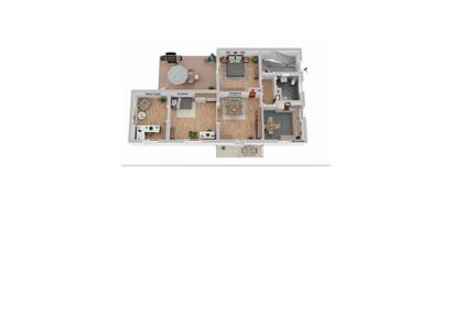 Wohnung in ruhiger Lage mit Garage und Gartenanteil - Harburg (Schwaben)