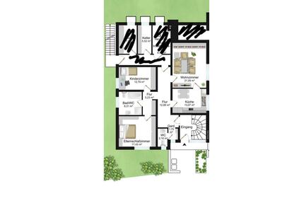 Erstbezug nach Sanierung: Erdgeschosswohnung - Hüttenberg