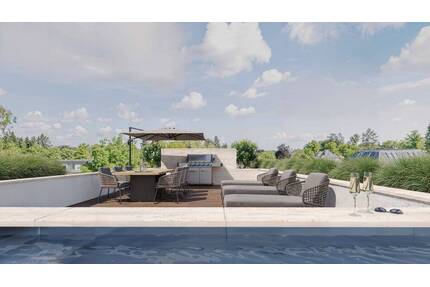 AIGNER - Über den Dächern Harlachings - Exklusives Penthouse mit 360°-Panoramablick - München Untergiesing-Harlaching
