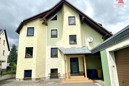 Eigentumswohnung in Zweifamilienhaus-Einbauküche-Wintergarten-Kaminofen-Elterlein OT Schwarzbach - Elterlein / Schwarzbach