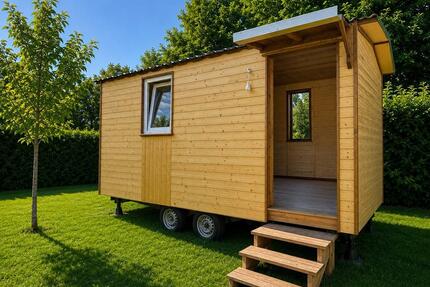 Premium Tiny House Bauwagen aus Holz mit Isolierung & Elektrik - Neustadt (Dosse)