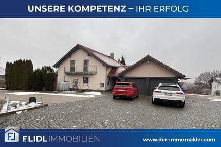 Gepflegtes 1 Fam. Haus m. Baugrundstück u. Halle - Hengersberg Schwanenkirchen