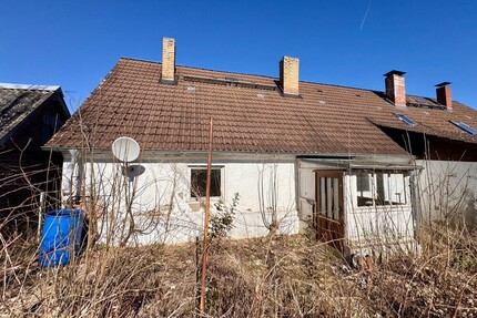 HORN IMMOBILIEN ++ abrissreife Doppelhaushälfte in Schönhausen bei Strasburg