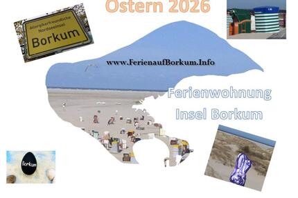 Ferienwohnung für 2 Personen Insel Borkum Osterferien 26