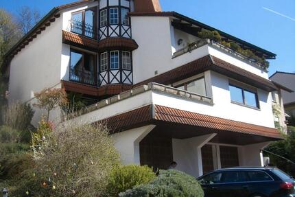Außergewöhnliches Zweifamilienhaus mit Mainblick, Wellnessbereich - Klingenberg am Main