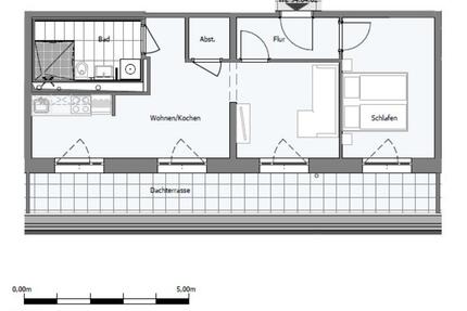 Neubau - Erstbezug - 2 Zimmer mit Süd-Terrasse und Einbauküche - Berlin Treptow-Köpenick
