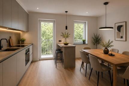 Maisonette-Wohnung zum Erstbezug nach hochwertiger Sanierung - Ramsen