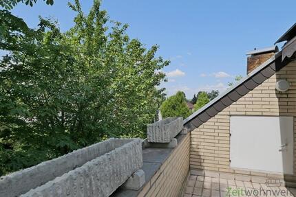 (EF0794_M) Kassel-Landkreis: Kaufungen, möblierte 2-Zimmer-Wohnung mit Dachbalkon in sehr ruhiger Wohnlage, WLAN