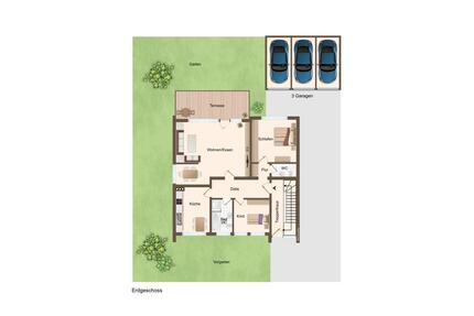 3 Familienhaus mit großen Garten OHNE MAKLER oder PROVISION - Koblenz Bisholder