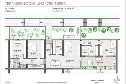 Exklusive 5,5-Zimmer-Terrassenwohnung in Weinsberg