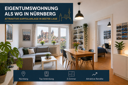 Wohnung zum Kaufen in Nürnberg 334.444,00 € 67 m²