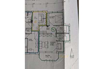 Hersbruck 2 Zimmer Wohnung mit Balkon und Garage provisionsfrei