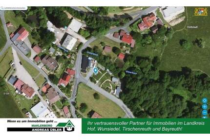 Zentrale Lage: Baugrundstück in Fichtelberg - Fichtelberg / Hüttstadl