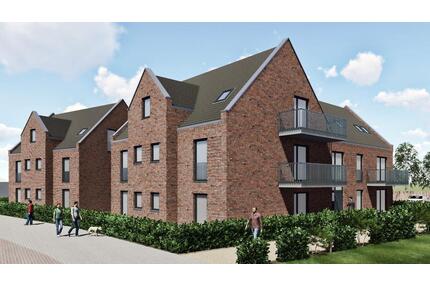 Neubauwohnungen in Aurich 2 Zimmer mit 44-60 qm (siehe Text)