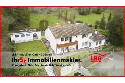 Umfangreich saniertes, freistehendes HEBA-Fertighaus mit Einliegerwohnung und Garten. - Rockenhausen