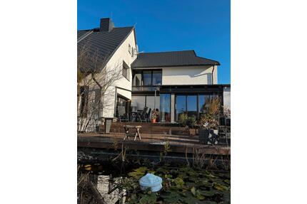 Exklusives Einfamilienhaus mit Wintergarten, Pool & Garten in Obe - Bautzen