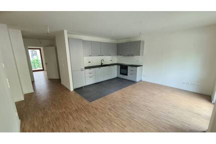 Moderne 3-Zimmer-Neubauwohnung mit Terrasse und Einbauküche - Frankfurt am Main / Gutleutviertel Gallus