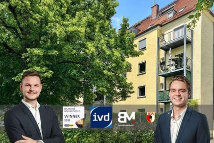 Wohnung zum Kaufen in Augsburg 249.000,00 € 53.88 m²