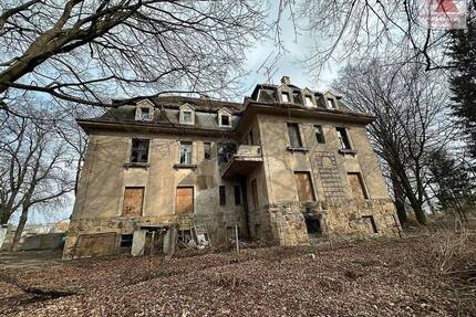 2 Denkmalvillen in Chemnitz: 7.640m² Grundstück, Mischgebiet, Sanierungsobjekt, AfA-Abschreibung - Chemnitz / Reichenhain Bernsdorf