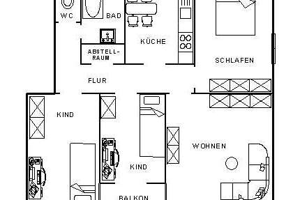 Wohnung zum Mieten in Waldsassen 447,70 € 87.56 m²