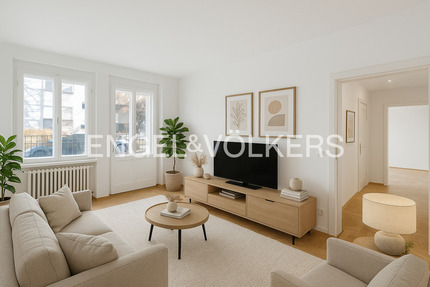 Renoviert & ruhig zur Margaretenstraße - Erdgeschosswohnung mit 46 m² Vorgarten - Berlin Grunewald