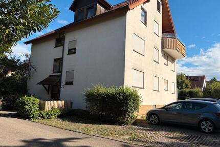 Provisionsfreie 2,5 Zimmer EG Wohnung mit Terrasse + Garten + TG - Obersulm